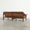 Leather Sofa in the style of Percival Lafer, 1960s 3