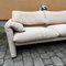 Maralunga 3-Sitzer Sofa von Vico Magistretti für Cassina, 1980er 5