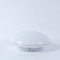 White Murano Glass Ceiling Lights, Italy, 1970s, Set of 2, Image 4