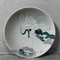 Platos japoneses de porcelana con decoración de grúa, 1938. Juego de 10, Imagen 9