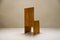 Silhouette High Back Chair in Pine, France, 1970s, Image 7