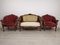 Louis XV Wohnzimmer Set, 3er Set 2