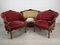 Louis XV Living Room Set, Set of 3 3