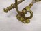 Antique Golden Brass Coat Holder 12