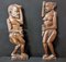 Carved Wooden Panels, 1920s, Set of 2 1