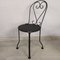 Garden Chairs in Black Iron, 1890s, Set of 4 6