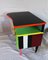 Small Colorful Bedside Cabinets, 1950s, Set of 2 8