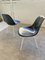 Sedie in fibra di vetro nere di Charles Eames per Herman Miller, anni '70, set di 2, Immagine 5