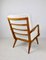 German White Bouclé Lounge Chair, 1970s, Image 8