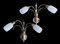 Pineapple Wall Sconces from Boulanger, 1970s, Set of 2, Image 6