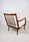 German White Bouclé Lounge Chair, 1970s, Image 9