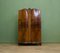 Vintage Art Deco Burr Walnut Compactum Wardrobe, 1930s, Image 3