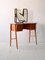 Scandinavian Dressing Table with Mirror, 1960s 5