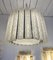 Italian Murano Glass Tube and Chromed Metal Chandelier, 1970s, Image 5