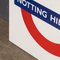 20th Century Enamelled London Underground Notting Hill Gate Station Sign, 1970s, Image 3