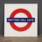 20th Century Enamelled London Underground Notting Hill Gate Station Sign, 1970s 8
