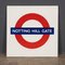 20th Century Enamelled London Underground Notting Hill Gate Station Sign, 1970s, Image 8