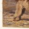 Frederick Thomas Daws, Afghanischer Windhund, Öl auf Leinwand, 1930, Gerahmt 5