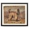 Frederick Thomas Daws, Afghanischer Windhund, Öl auf Leinwand, 1930, Gerahmt 1