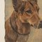 Frederick Thomas Daws, Antique German Shepherd, Oil on Canvas, 1926, Framed 4