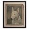 Frederick Thomas Daws, Bull Terrier inglese antico, Olio su tela, 1920, Incorniciato, Immagine 1