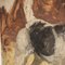 Frederick Thomas Daws, Jack Russell Terrier antiguo, óleo sobre lienzo, 1920, enmarcado, Imagen 3