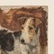 Frederick Thomas Daws, Jack Russell Terrier antiguo, óleo sobre lienzo, 1920, enmarcado, Imagen 10