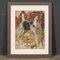 Frederick Thomas Daws, Antique Jack Russell Terrier, Oil on Canvas, 1920, Framed 11