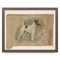 Huile sur Toile Frederick Thomas Daws, Fox Terrier, 1934, Encadrée 1