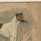 Frederick Thomas Daws, Fox Terrier, óleo sobre lienzo, 1934, enmarcado, Imagen 8