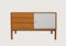 Architect's Sideboard in Oak with White Doors from FDD, 1960s, Image 1