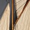 Large Vintage 20th Century English Mahogany Pond Yacht, 1930s 27