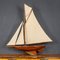 Large Antique 20th Century English Wooden Pond Yacht, 1920s 38