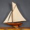 Large Antique 20th Century English Wooden Pond Yacht, 1920s, Image 38