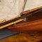 Large Antique 20th Century English Wooden Pond Yacht, 1920s 14