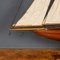 Large Antique 20th Century English Wooden Pond Yacht, 1920s, Image 18