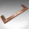 Antique English Decorative Fire Kerb in Copper, 1890s 9