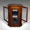 Antique English Jewellers Display Cabinet, Image 4