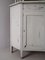 Mueble esquinero escandinavo blanco, años 30, Imagen 10