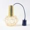 Mid-Century Modern Amber Bubble Glass Ceiling Light / Pendant attributed to Helena Tynell for Limburg, Germany, 1960s, Image 7