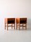 Scandinavian Teak Square Bedside Tables, 1960s, Set of 2 5