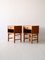 Scandinavian Teak Square Bedside Tables, 1960s, Set of 2 1