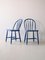 Vintage Blue Chairs, 1960s, Set of 2, Image 2
