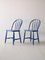 Chaises Vintage Bleues, 1960s, Set de 2 1