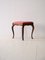 Scandinavian Red Stool, 1960s 3