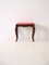 Scandinavian Red Stool, 1960s 1