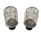 Spanish Industrial Focus with Metal Structure and Glass Bubble from Puig Electric Industry, Set of 2 6