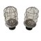 Spanish Industrial Focus with Metal Structure and Glass Bubble from Puig Electric Industry, Set of 2, Image 6