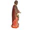 Antique Spanish School Wood Carving of St. Joseph with Polychrome, 19th Century 5