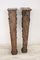Pedestales para cariátides de nogal tallado de principios del siglo XX. Juego de 2, Imagen 7